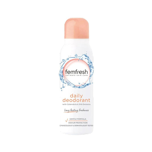 FEMFRESH Daily Deodorant Long Lasting Freshness Intimate Deodorant Spray - 125 ml