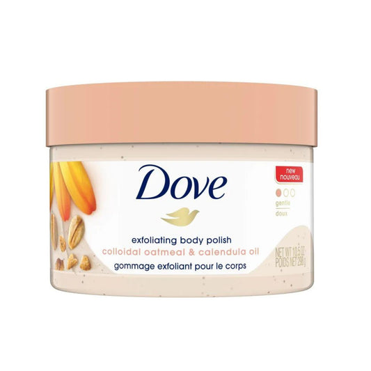 DOVE Gentle Exfoliating Body Polish Colloidal Oatmeal & Calendula Oil - 298 g