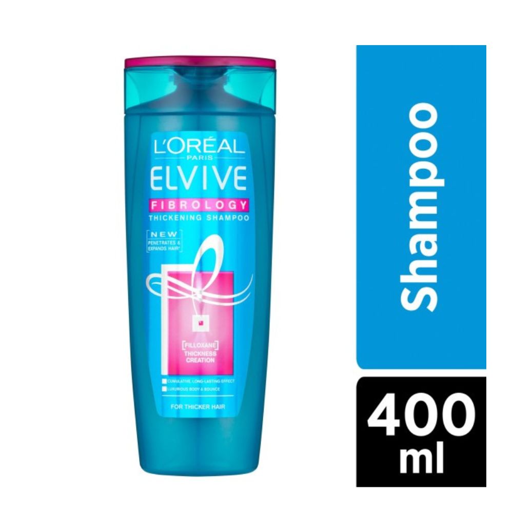 LOREAL PARIS Elvive Fibrology thickening Shampoo - 400 ml