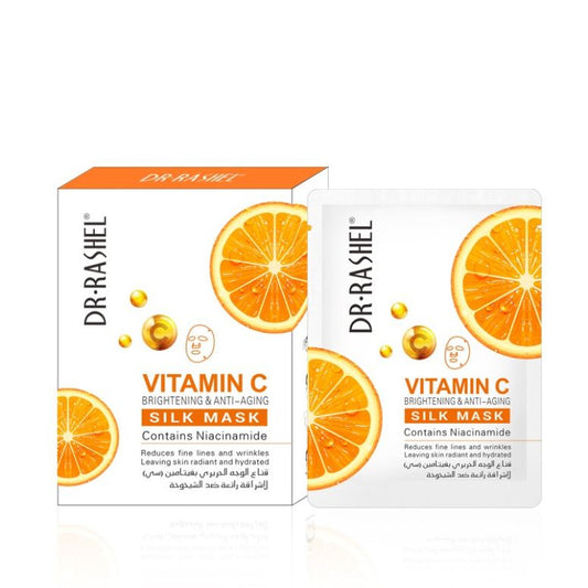 Dr. RASHEL Vitamin C Silk Mask 5pcs Pack