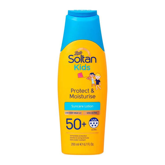 BOOTS Soltan Protect & Moisturise Lotion SPF50+ - 200 ml