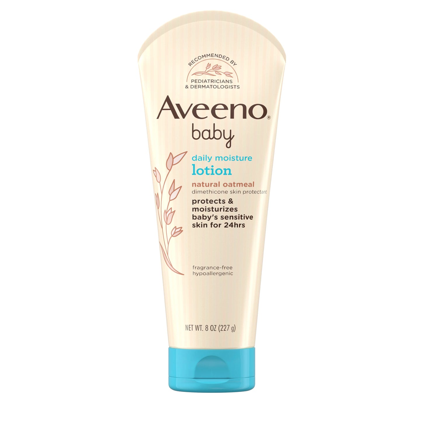 AVEENO Baby Fragrance Free Daily Lotion | Natural Oat Fragrance Free- 227 ml