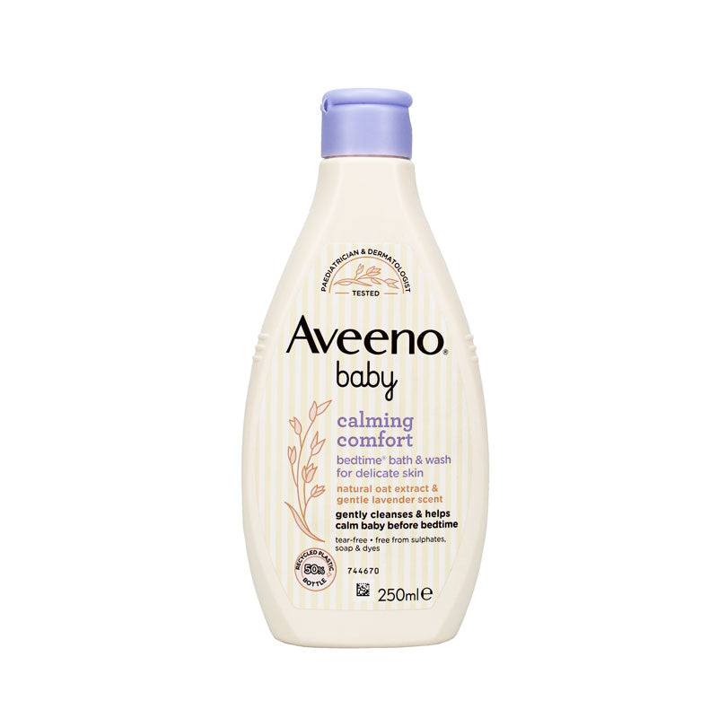 AVEENO Baby Calming Comfort Bedtime Bath & Wash for Delicate Skin - 250ml