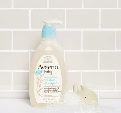 AVEENO BABY Daily Wash and Shampoo - 532 ml