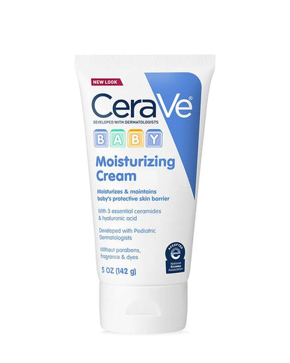 CERAVE BABY Moisturizing Cream |Gentle, Fragnance Free, Paraben Free - 142 g