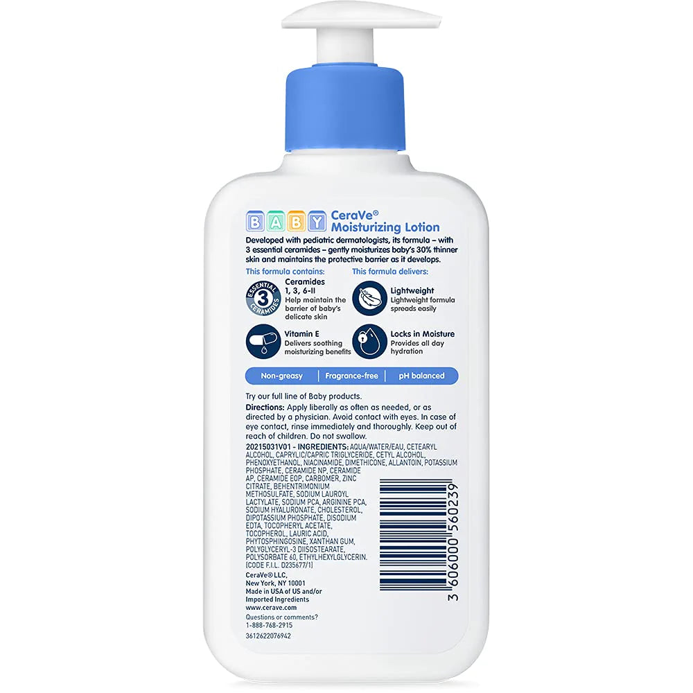 CeraVe Baby Wash & Shampoo - 473 ml | 2-in-1