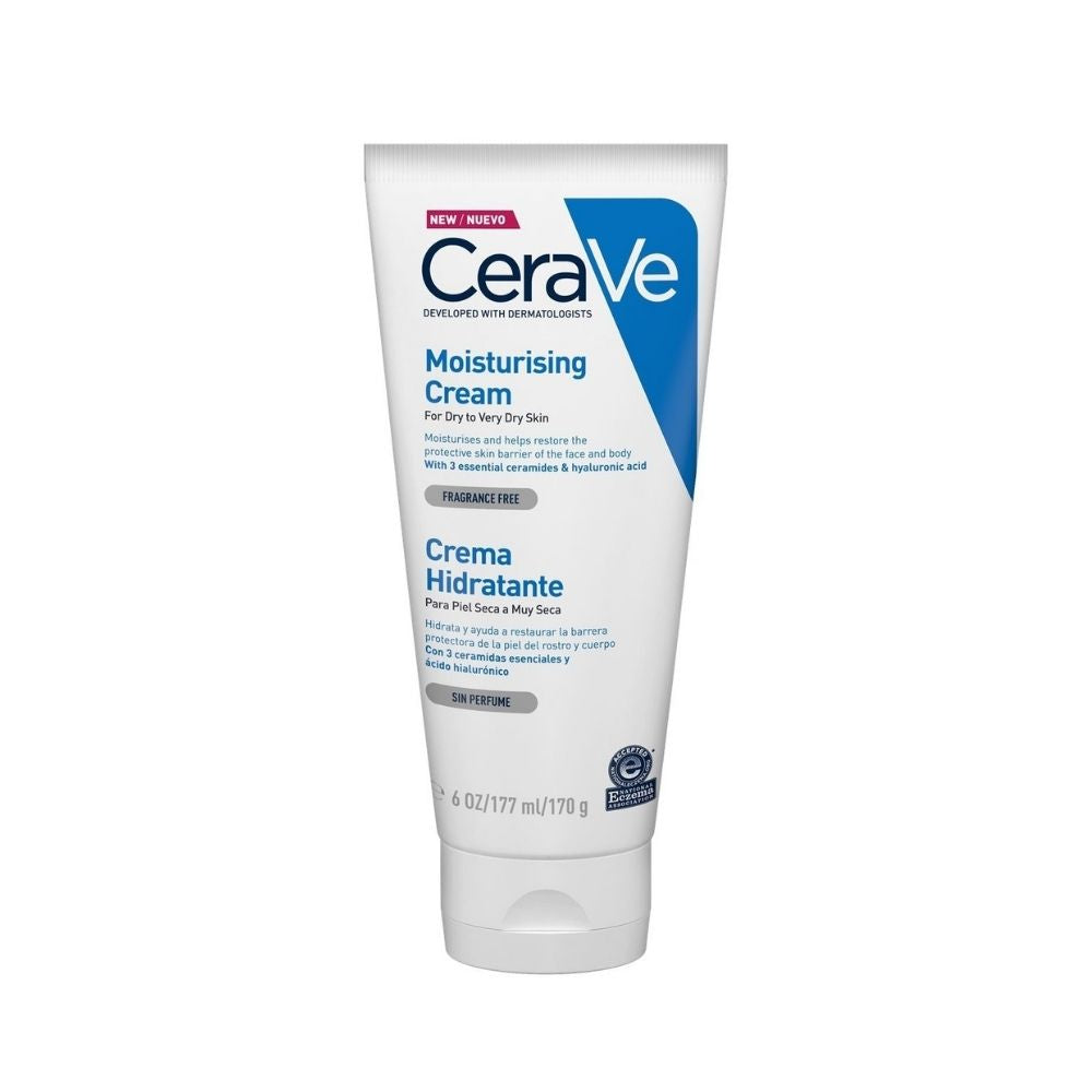 CERAVE Moisturizing Face & Body Cream for Dry to Very Dry Skin - 177 ml