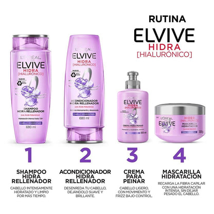 L'OREAL PARIS Elvive Hyaluronic Hydra Styling Cream - 300 ml