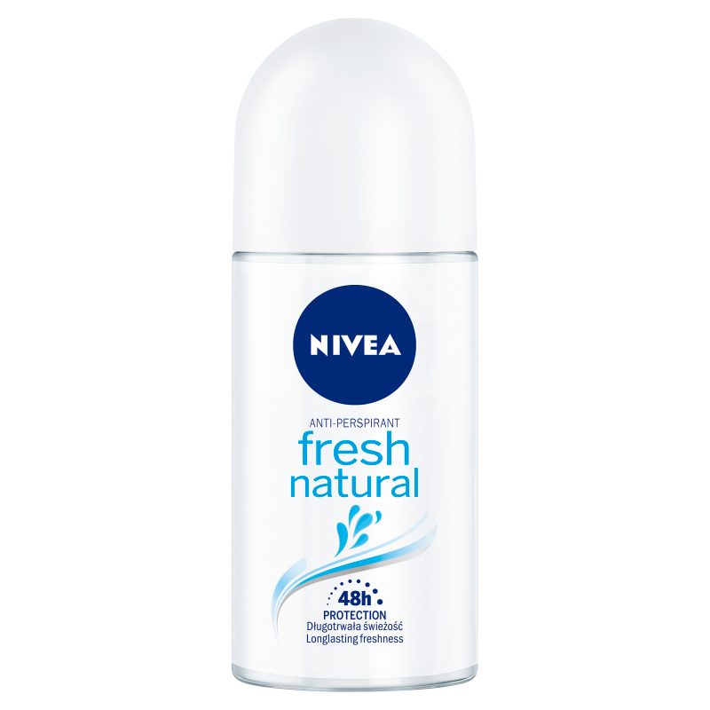 NIVEA Fresh Natural Anti-Perspirant Roll On - 50 ml