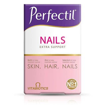 VITABIOTICS Perfectil Nails Extra Support Supplement for Skin, Hair & Nails - 60 Tablets