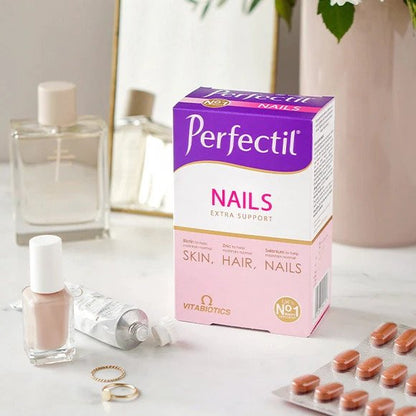 VITABIOTICS Perfectil Nails Extra Support Supplement for Skin, Hair & Nails - 60 Tablets