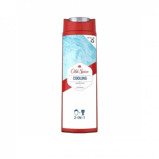 OLD SPICE Cooling 2 in 1 Shower Gel & Shampoo 400ml