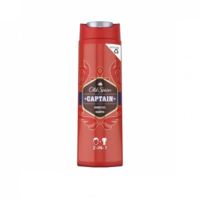 OLD SPICE Captain 2 in 1 Shower Gel & Shampoo 400ml