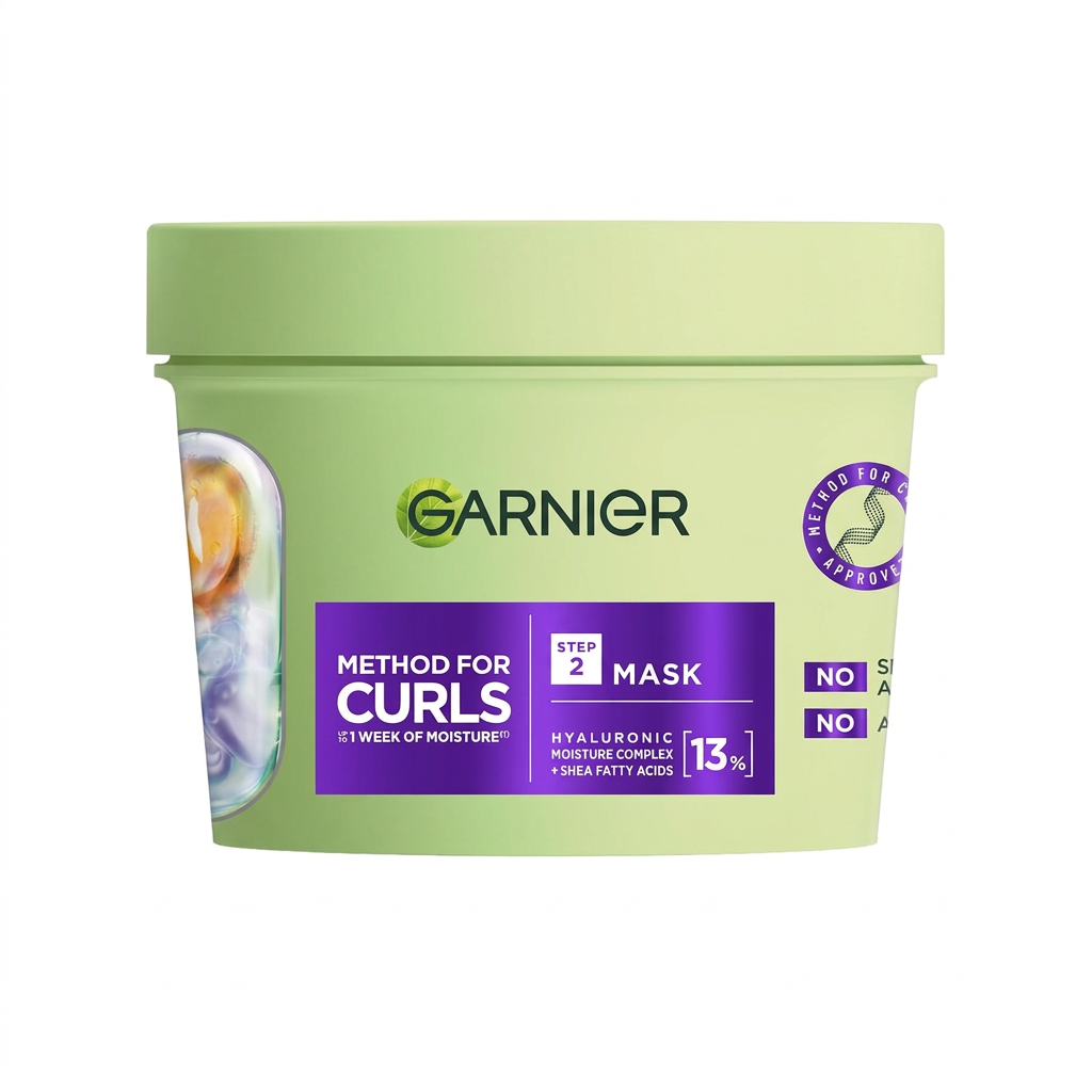 GARNIER Method For Curls Hair Mask 370ml