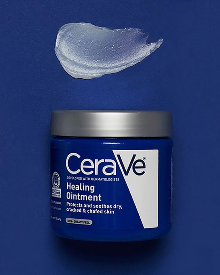 CERAVE Healing Ointment Protects & Soothes Dry, Cracked & Chafed Skin - Lock in Hydration - 340g