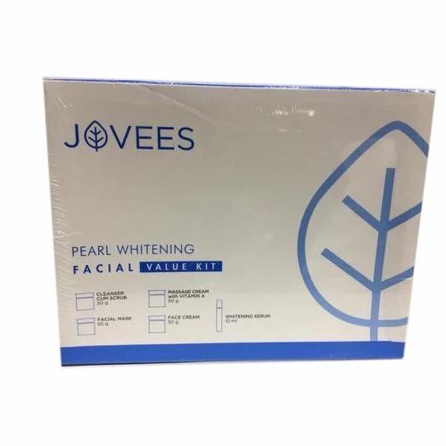 JOVEES Pearl Whitening Facial Kit 225g - Made in India