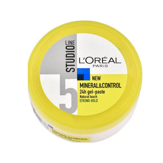 LOREAL Studio Line 5 New Mineral & Control 24 Hr Gel Paste - 150 ml