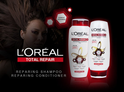 LOREAL Paris Total Repair 5 Shampoo - 400 ml