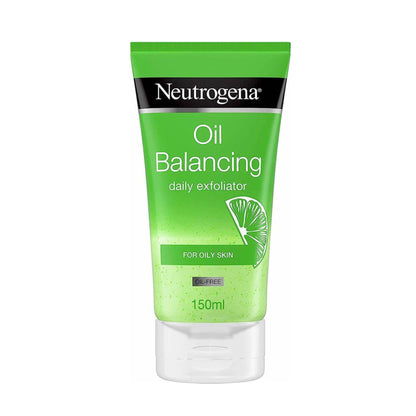 NEUTROGENA Oil Balancing Daily Exfoliator with Lime & Aloe Vera for Oily Skin - 150ml