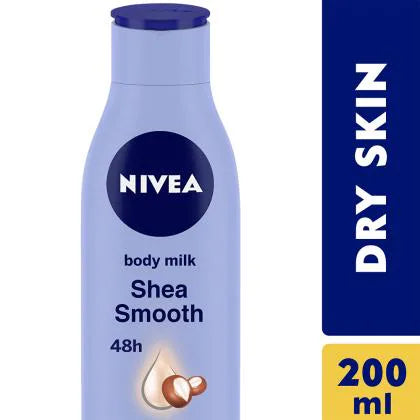 NIVEA Shea Smooth 48hrs Body Lotion with Deep Moisture Serum - 250 ml