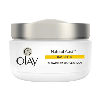 OLAY NATURAL AURA 7 IN ONE GLOWING RADIANCE DAY CREAM SPF 15