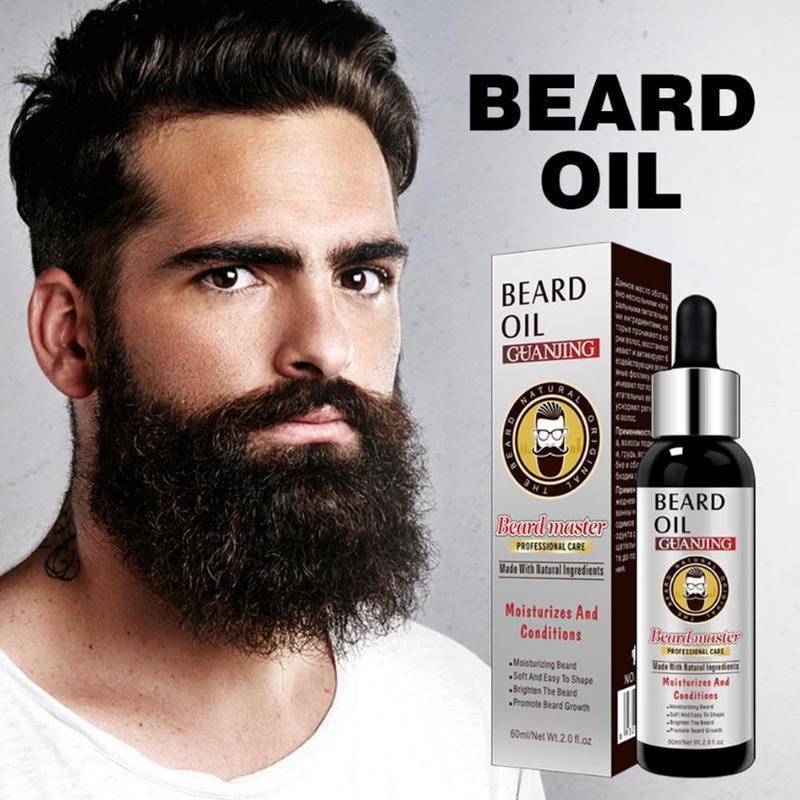 GUANJING Beard Master Professional Care Beard Wash with Natural Ingredients - 100ml