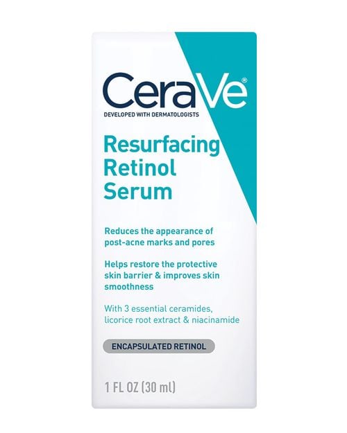 CERAVE Resurfacing Retinol Serum for Post Acne Marks & Pores 30ml