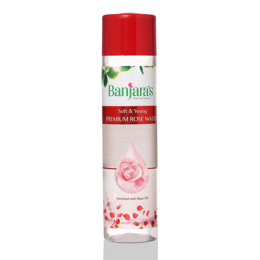 BANJARA'S Premium Rose Water - 120 ml