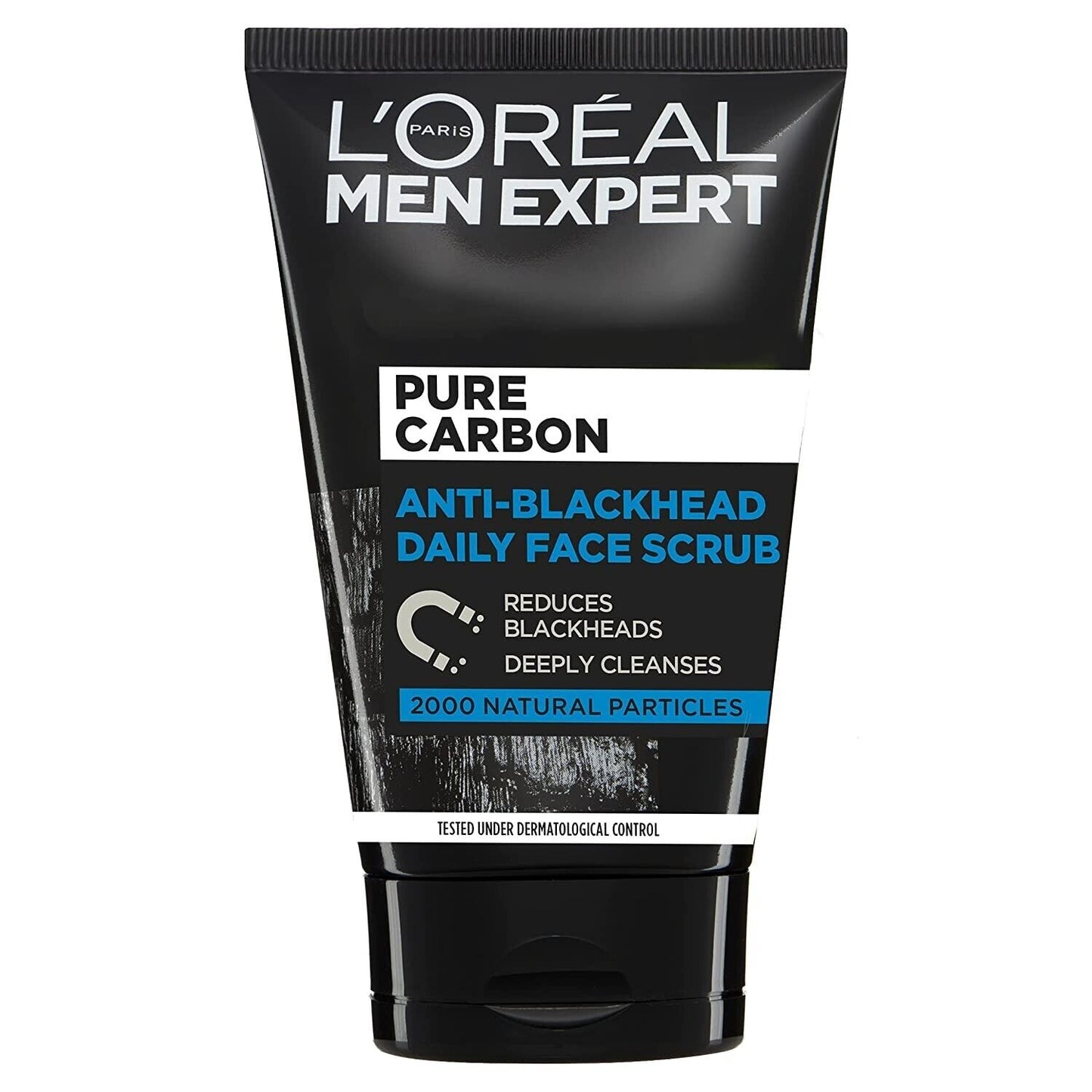 LOREAL Men Expert Pure Carbon Anti-Blackhead Daily Face Scrub 100ml