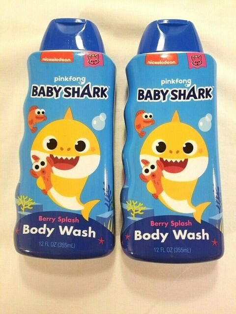 NICKELODEON Pinkfong Baby Shark Berry Splash Body Wash - 355 ml