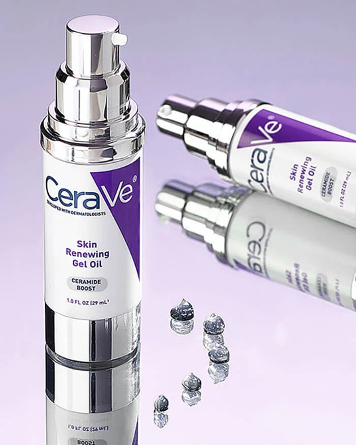 CERAVE Skin Renewing Gel Oil | Hydrating Oil for Skin Radiance - 29 ml