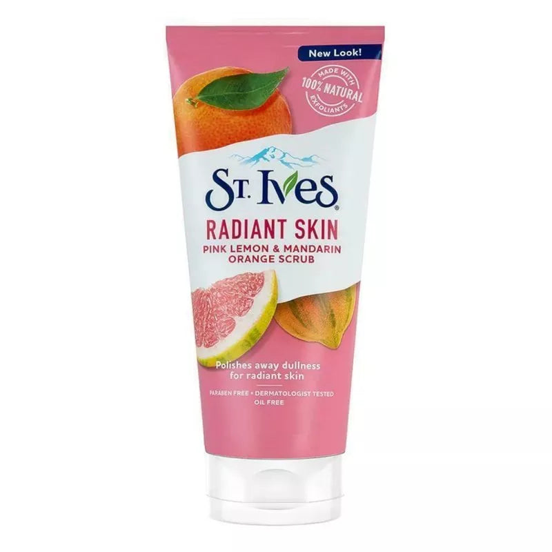 ST. IVES Radiant Skin Lemon & Mandarin Orange Face Scrub - 170g