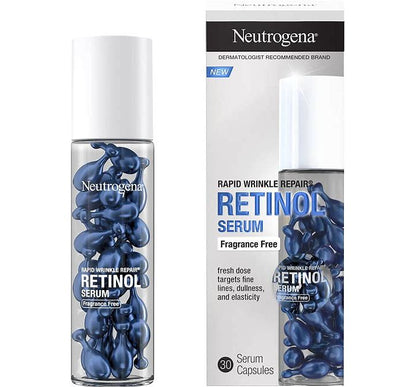 NEUTROGENA Rapid Wrinkle Repair Retinol Face Serum | Fragrance-free, Hypoallergenic Free- 30 ml