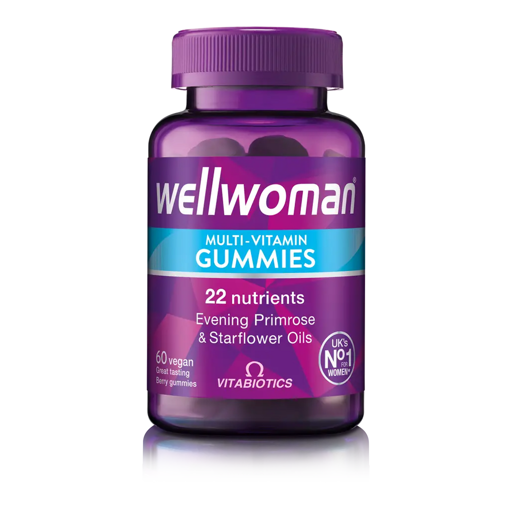 VITABIOTICS Wellwoman MultiVitamin Berry Flavoured 60 Gummies - 20 Days Supply