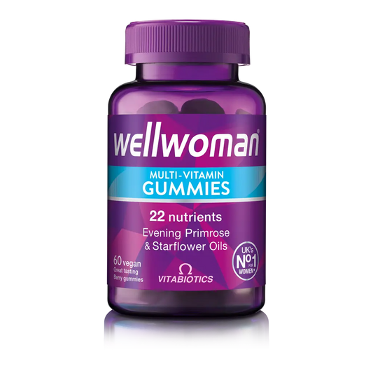 VITABIOTICS Wellwoman MultiVitamin Berry Flavoured 60 Gummies - 20 Days Supply